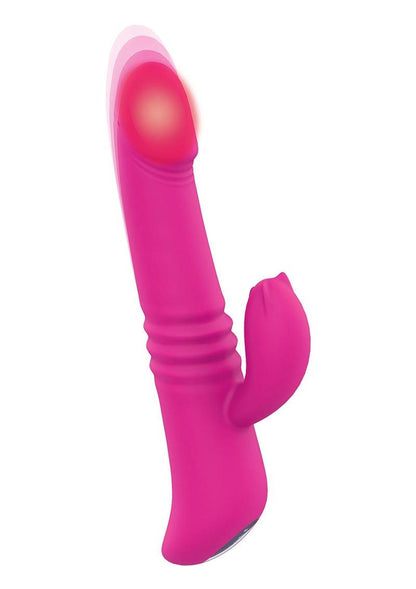 The Thrusting Rotating and Warming Rabbit