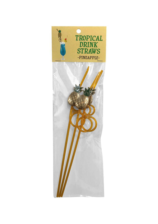 Pineapple Drinking Straws