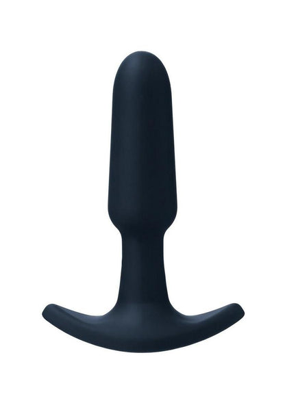 Vedo Bump Mini Rechargeable Silicone Butt Plug - Black