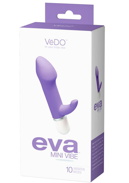 Vedo Eva Silicone Mini Vibrator - Orgasmic Orchid - Purple