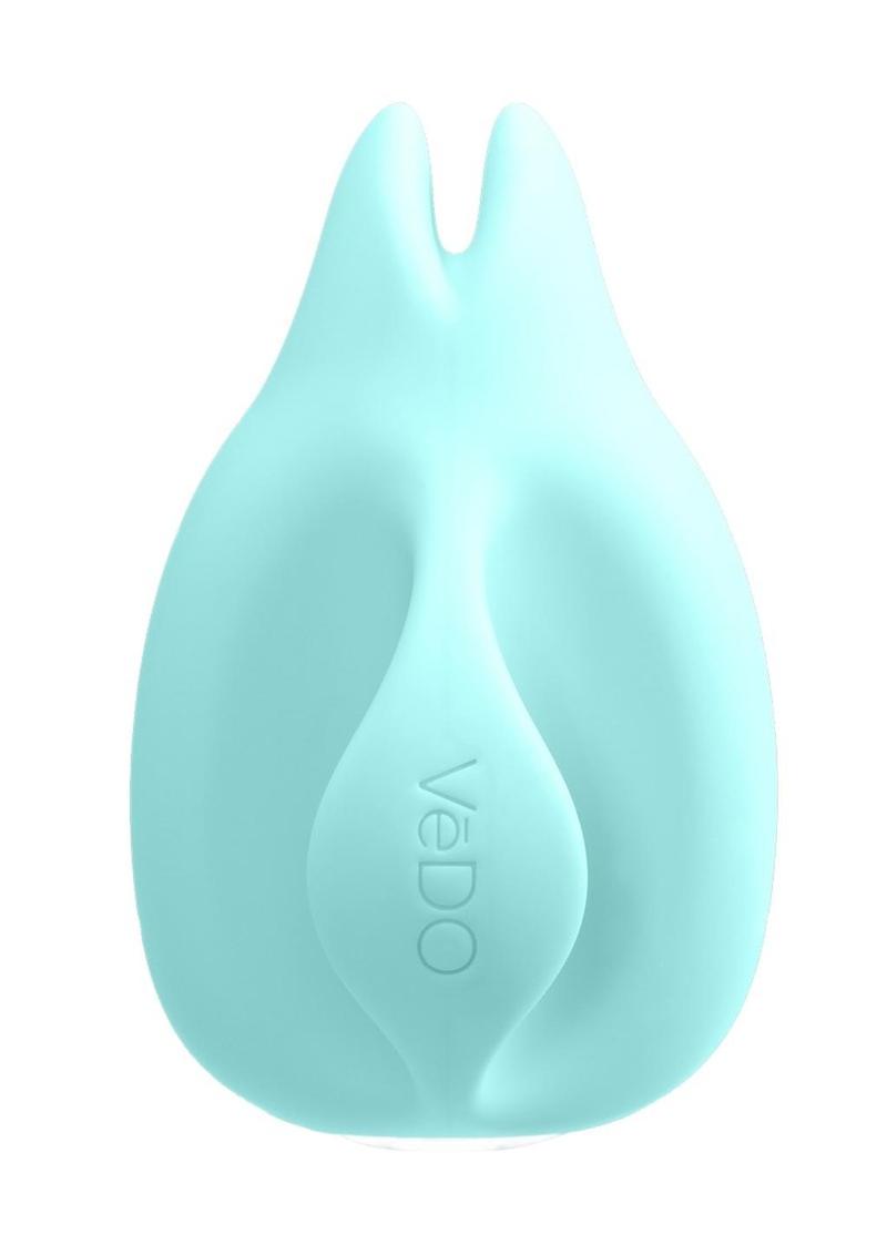 Vedo Huni Silicone Vibrator - Tease Me - Blue/Turquoise