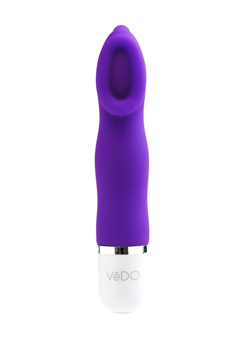Vedo Luv Silicone Mini Vibrator - Into You - Blue/Indigo