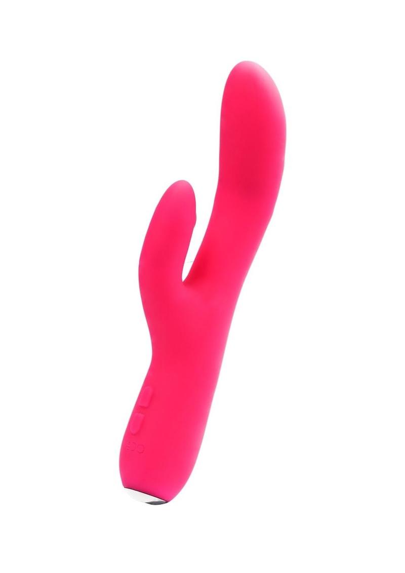 Vedo Rockie Rechargeable Silicone Rabbit Vibrator - Foxy