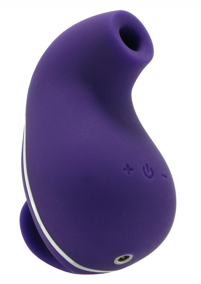 Vedo Suki Rechargeable Silicone Sonic Vibrator - Deep Purple/Purple