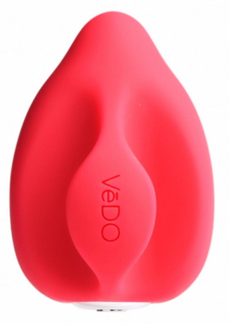 Vedo Yumi Rechargeable Silicone Layon Finger Vibrator - Foxy