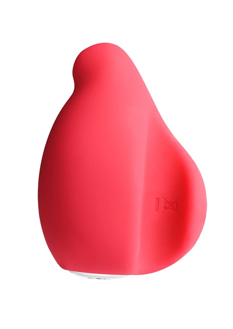 Vedo Yumi Rechargeable Silicone Layon Finger Vibrator - Foxy - Pink