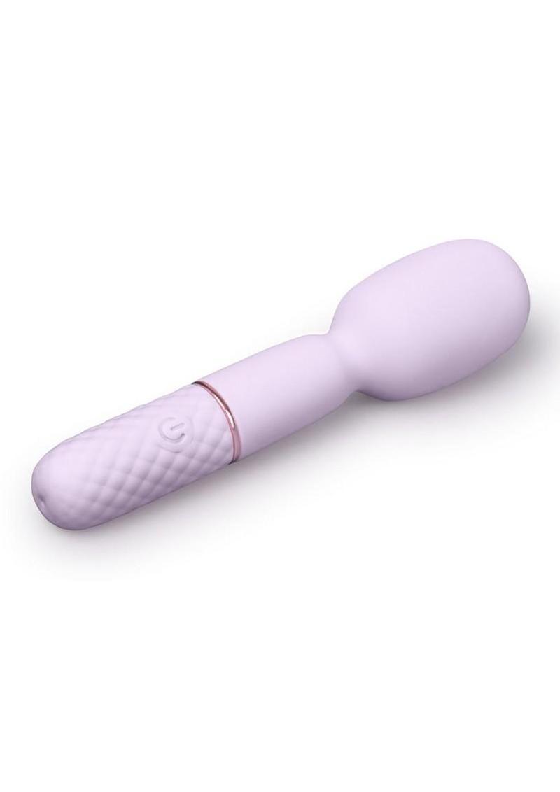 Vibefantasy Diamond Tease Wand Silicone Rechargeable with Stimulator