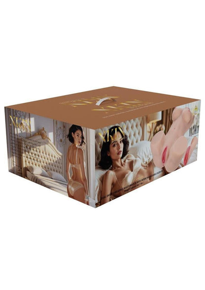 Xkin Ava Monroe Multi-Sleeve Posable Dual Entry Bodyforms Masturbator - Pussy/Ass - Vanilla