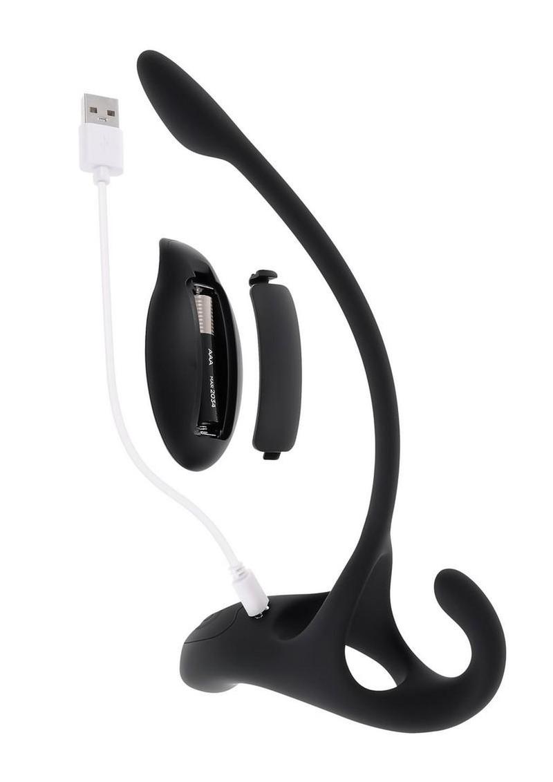 Zero Tolerance All The Bases Rechargeable Silicone Couples Ring and Plug with Remote