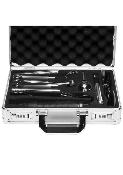 Zeus Electrosex Ultimate Edition Violet Wand - Silver - Set