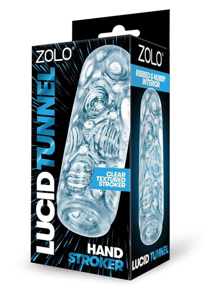 ZOLO Hand Stroker Lucid Tunnel - Clear
