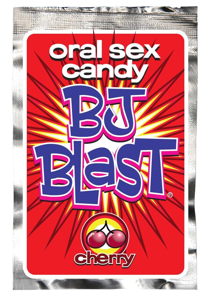 BJ Blast Oral Sex Candy - Cherry - Assorted Colors