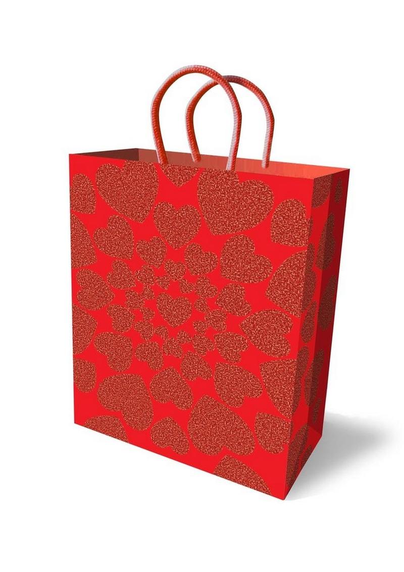 Glitter Hearts - Gift Bag