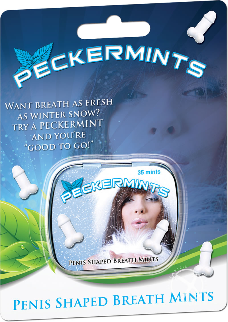 Peckermints Penis Shaped Breath Mints