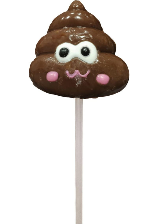 Shit Face Chocolate Flavored Poop Pop - Chocolate